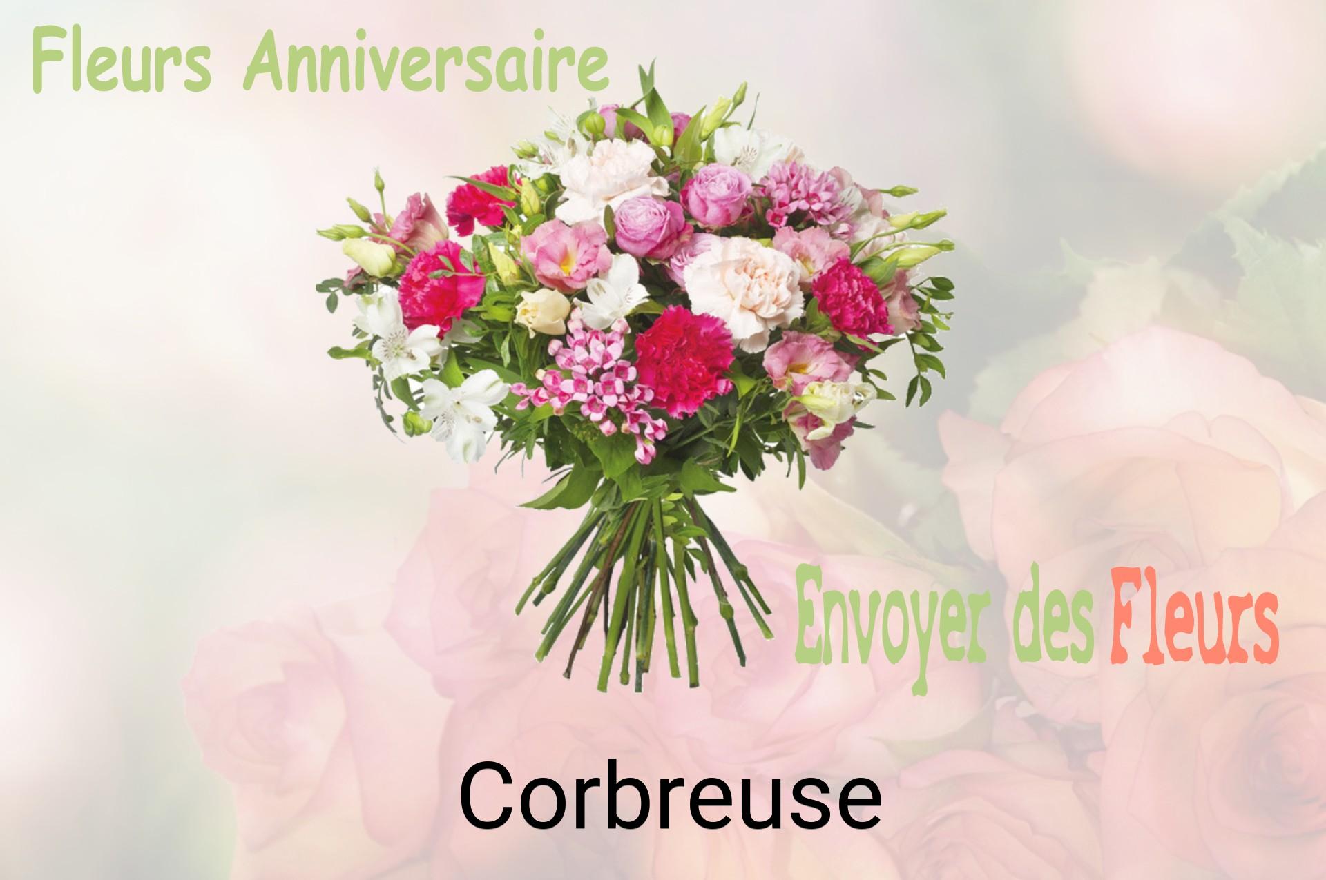 Bouquet de fleurs d’anniversaire livré à Corbreuse